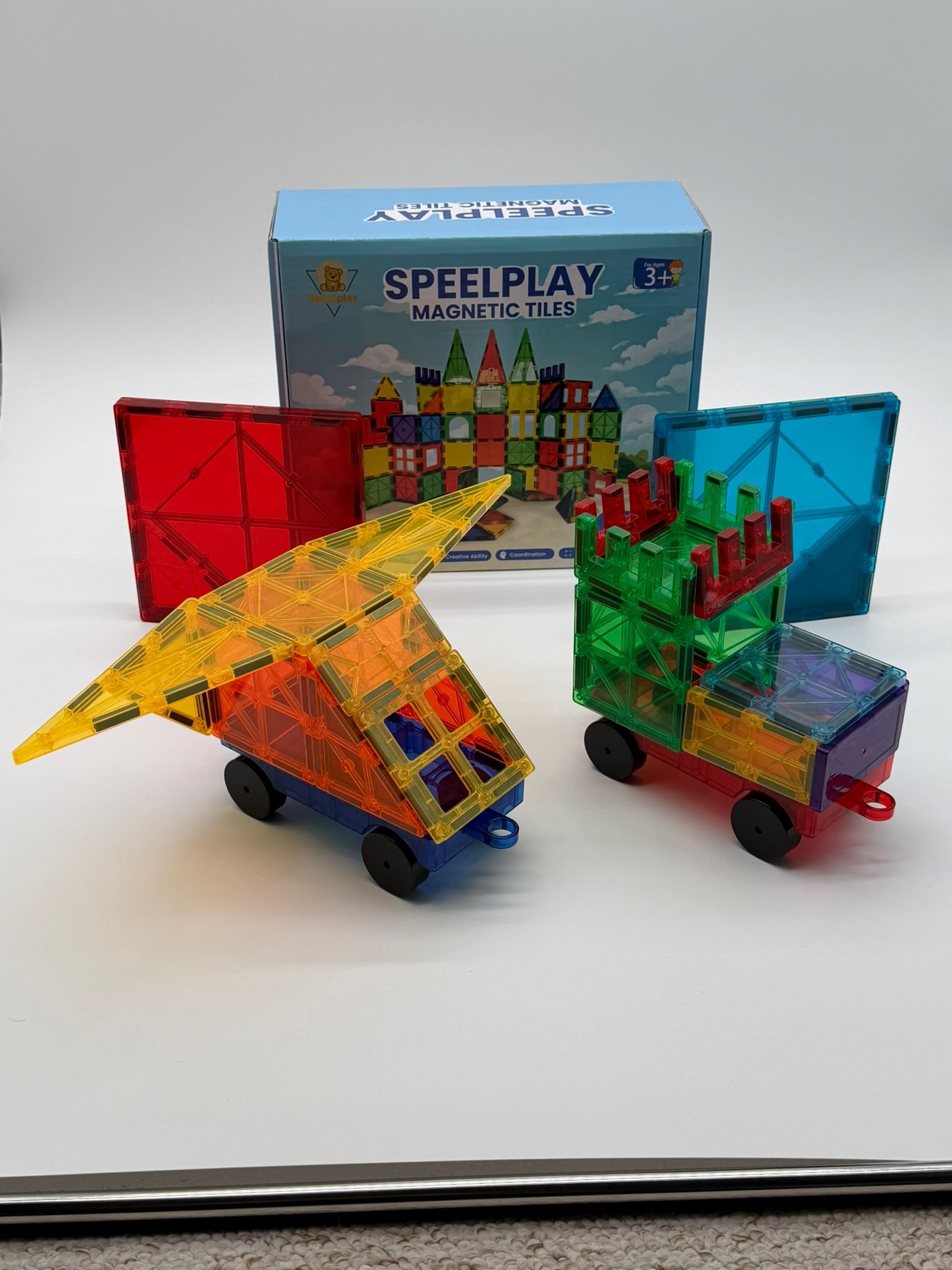 speelplay magnetic tiles 120 pcs 6 speelplay magnetic tiles 120 pcs 6