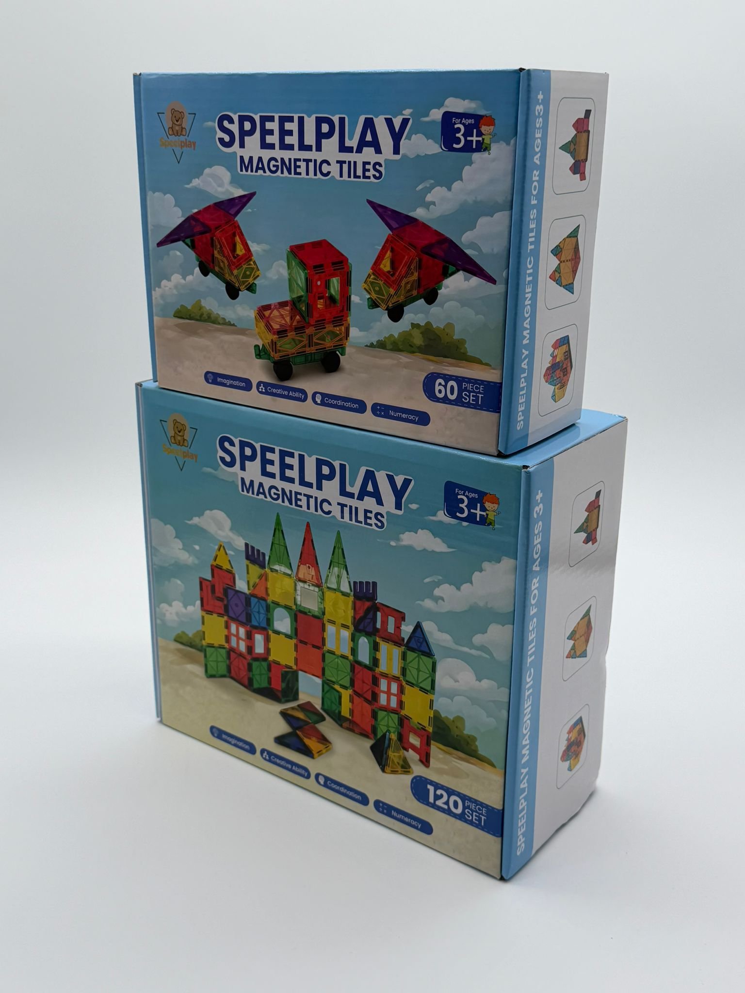 speelplay magnetic tiles 180 pcs 3 speelplay magnetic tiles 180 pcs 3