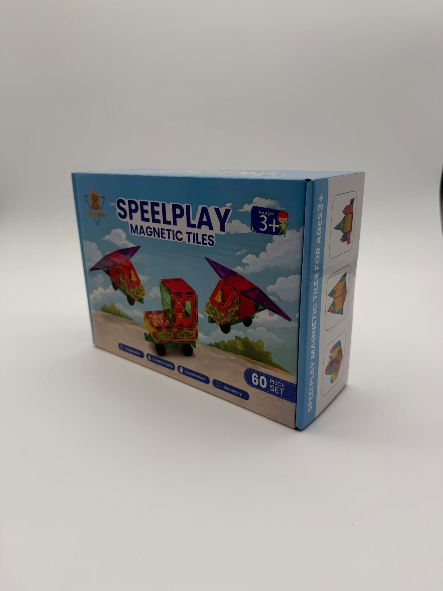 speelplay magnetic tiles 60 pcs 10 speelplay magnetic tiles 60 pcs 10