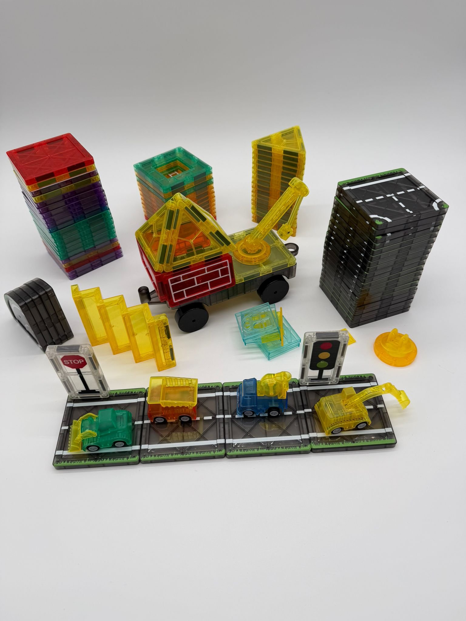 speelplay magnetic tiles city construction set 116 pcs 4 speelplay magnetic tiles city construction set 116 pcs 4