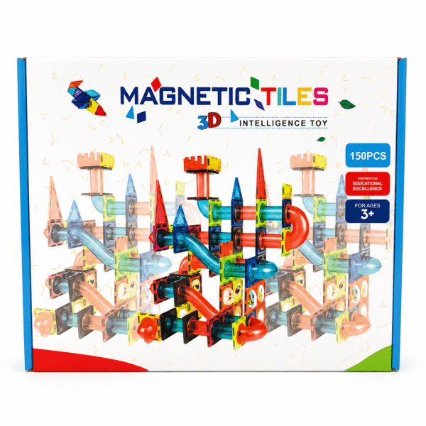 speelplay magnetic tiles rmarble run set 150 pcs a
