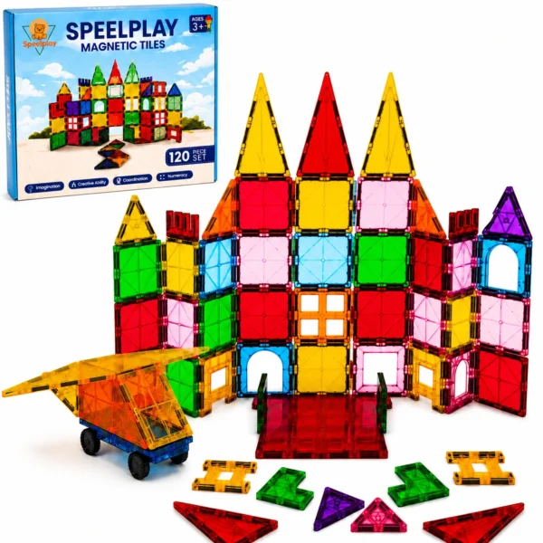 Magnetic Tiles Set - 120-delig