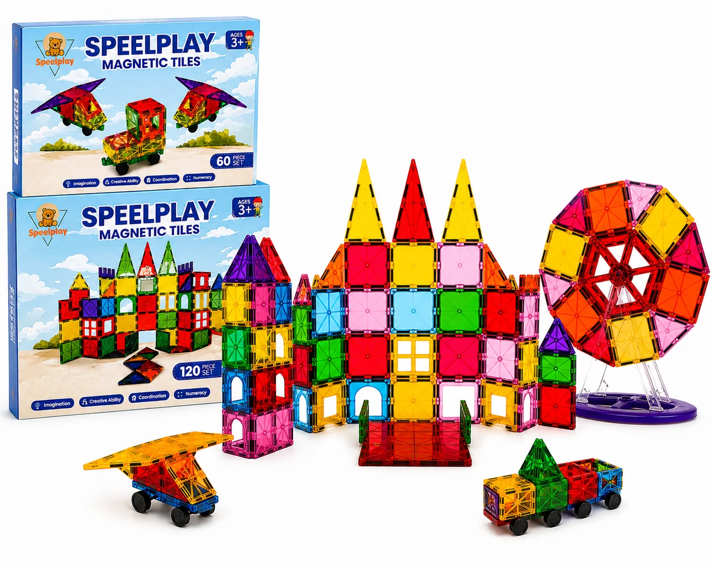 Magnetic Tiles Mega Set – 180-delig
