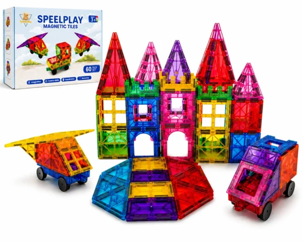 Magnetic Tiles Set - 60-delig