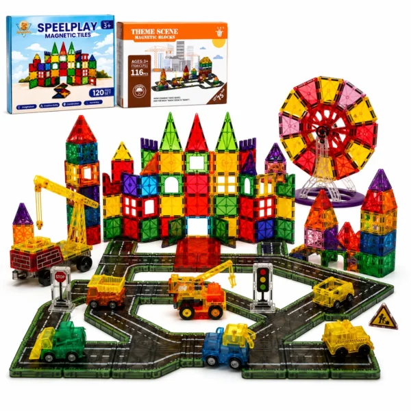Magnetic Tiles Mega Adventure Set – 236-teilig